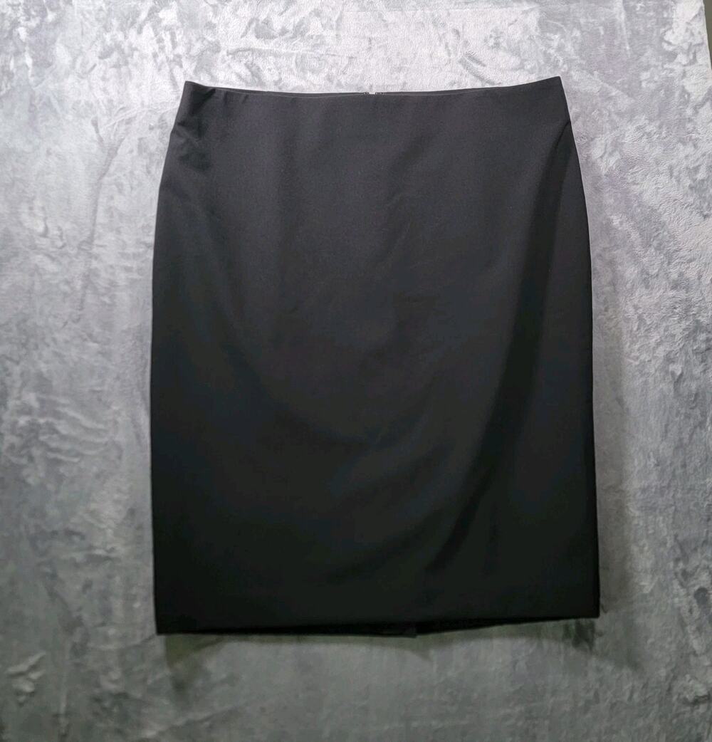 NWT Ann Taylor 16 Pencil Skirt Office Career Black